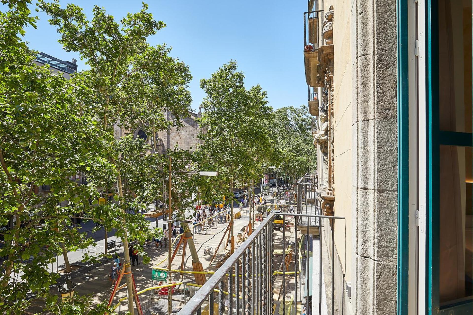 Hostal Parisien Barcelona Exterior foto